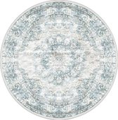 Vloerkleed Viola Rond Blue ø200 cm