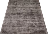 Karpet Viscose Dark Grey 160 x 230 cm