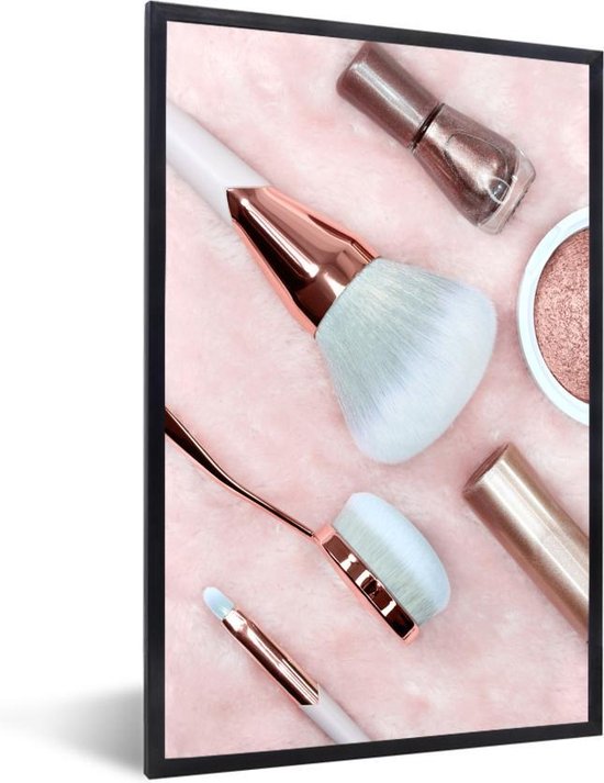 Pinceaux à Maquillage cadre photo noir sans passe partout