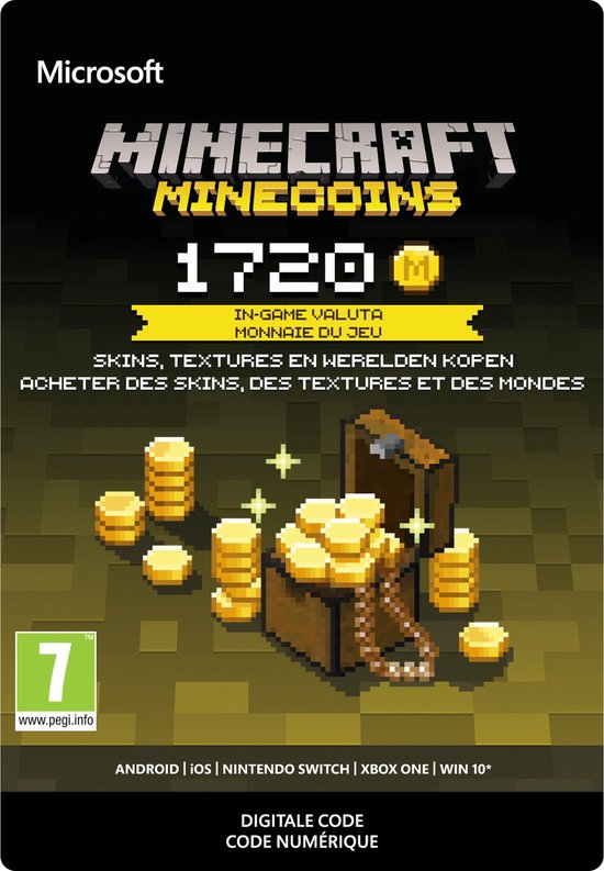 Minecraft: Minecoins Pack - 1.720 Coins - Download