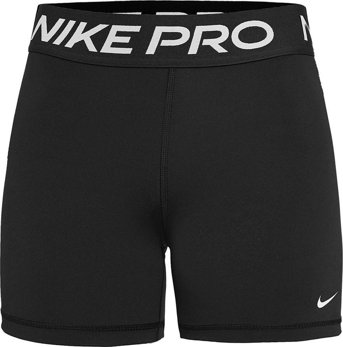 Nike Pro 365 5In Sportbroek Dames - Zwart - Maat M | bol.com