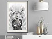 Artgeist - Schilderij - Herd Leader - Multicolor - 40 X 60 Cm