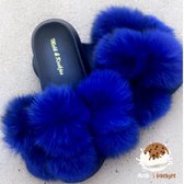 Blueberry's Fluffy Slippers Maat 41