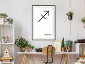 Artgeist - Schilderij - Zodiac: Sagittarius Ii - Multicolor - 30 X 45 Cm