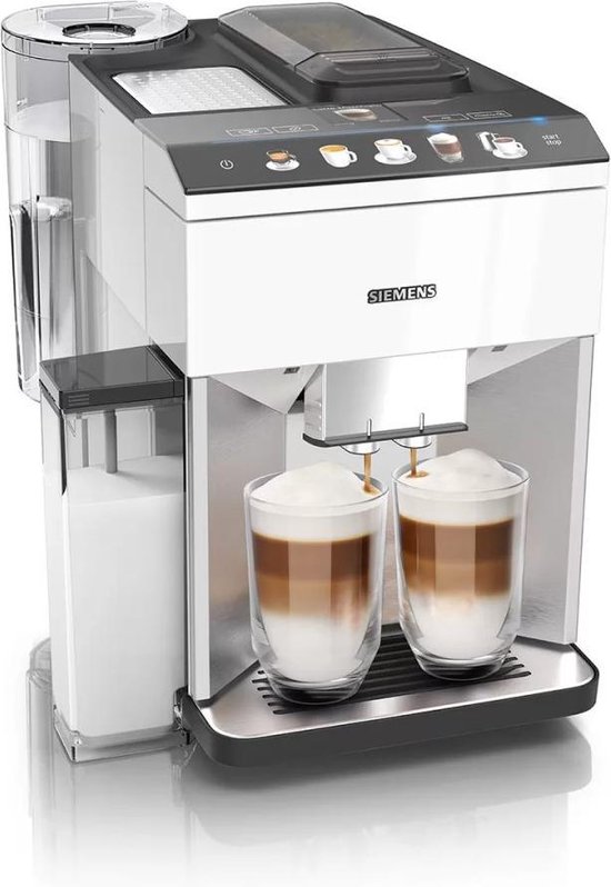 Siemens EQ500 TQ507R02 - Volautomatische espressomachine - Wit/RVS