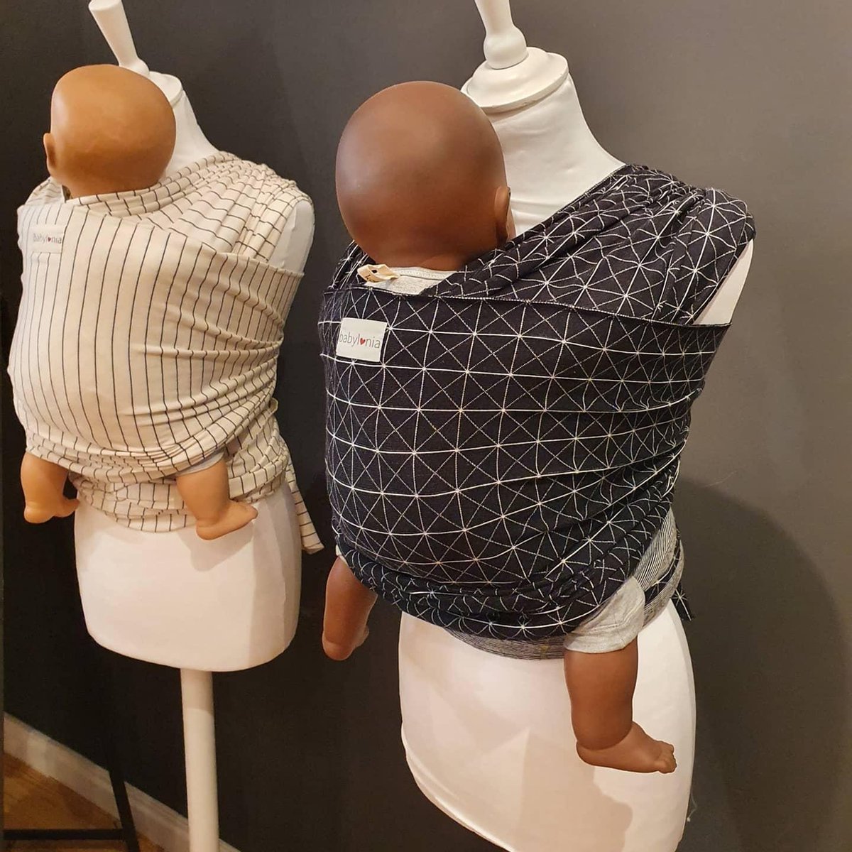 Babylonia draagdoek tricot-slen bamboo mintgroen | wehkamp