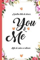 Nuestra Lista de Deseos You & Me Lista de Cubos a Rellenar
