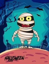 Halloween Party: The Nightmare Before Christmas Coloring Book