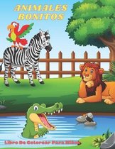 ANIMALES BONITOS - Libro De Colorear Para Ninos