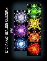 12 Chakras Healing Calendar 2021
