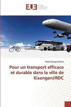 Pour un transport efficace et durable dans la ville de Kisangani/RDC