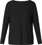 YEST Ambra Jersey Shirt - Black - maat 38