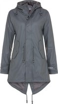 Grijze dames regenjas / parka HafenCity® van BMS S