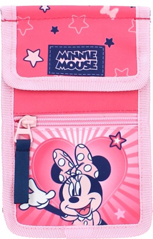 Disney Portemonnee Minnie Mouse Choose To Shine 18 Cm Roze