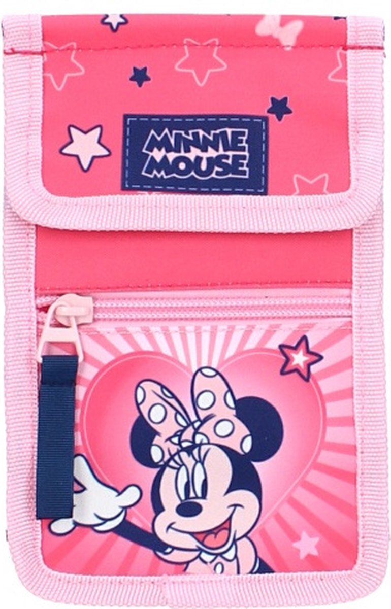 Disney Minnie Mouse - Enfants Fille - Portefeuille, Porte-monnaie