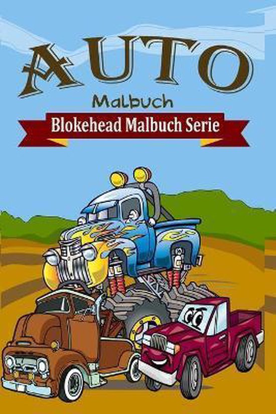 Auto Malbuch, Die Blokehead | 9781320474108 | Boeken | bol.com