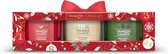 Yankee Candle Countdown To Christmas Geurkaars Giftset - 3 Filled Votive