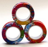 Magnetische Ringen - Bonte kleuren - fidget