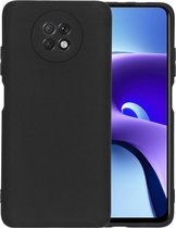 Xiaomi Redmi Note 9T 5G hoesje zwart siliconen case hoes cover hoesjes