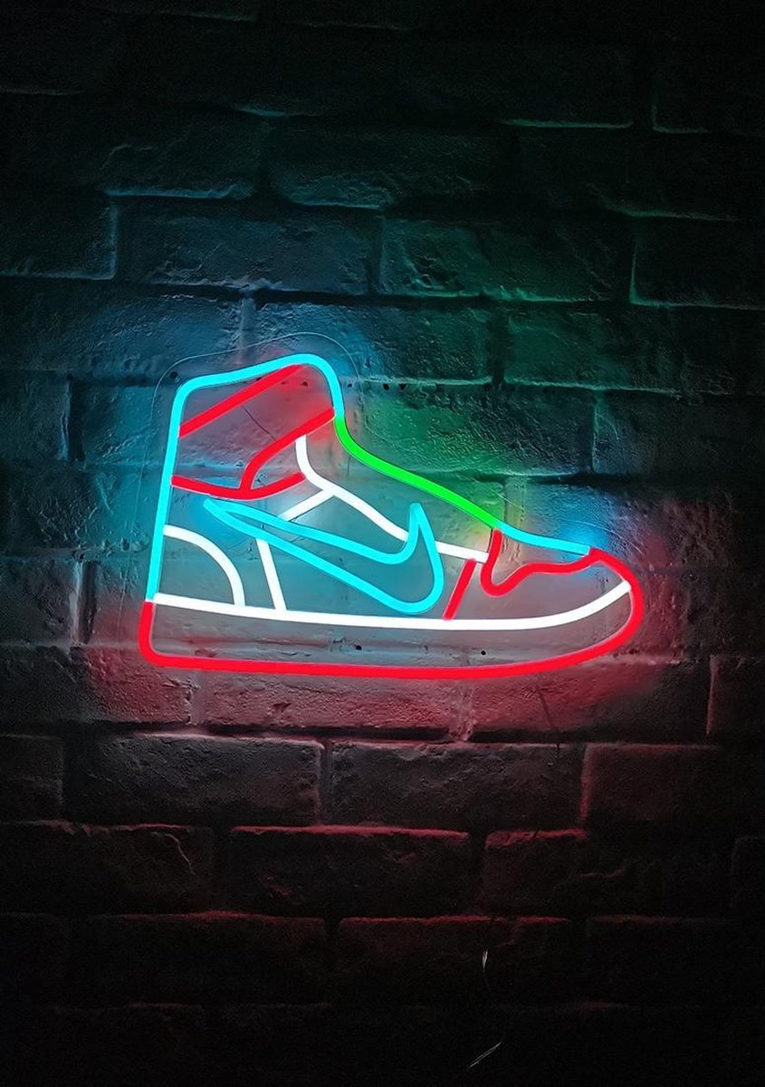 OHNO Woonaccessoires Neon Sign - Sneaker 3 - Neon Verlichting - Figuur