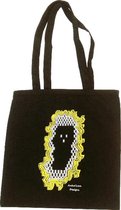 Anha'Lore Designs - Spookje - Exclusieve handgemaakte tote bag - Zwart