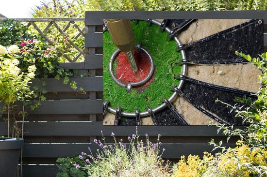 Dans la roseraie affiche toile lâche