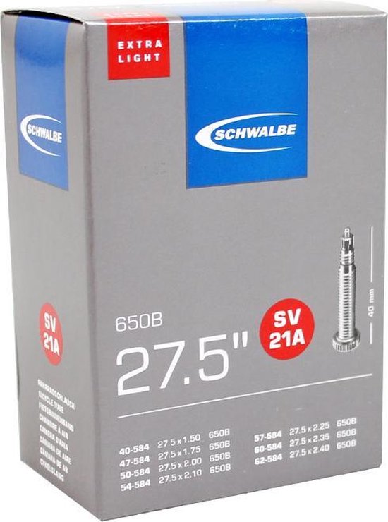 Schwalbe Binnenband 27.5 X 1.50/2.40(41/62-584) Fv 40 Mm van Schwalbe — afbeelding 4