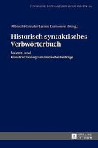Finnische Beitr�ge Zur Germanistik- Historisch syntaktisches Verbwoerterbuch