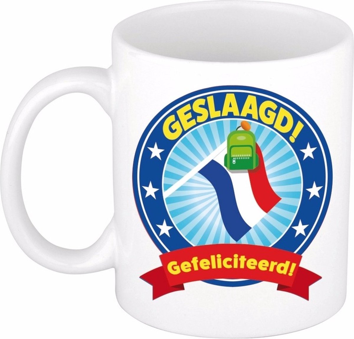 Geslaagd kado beker / mok 300 ml