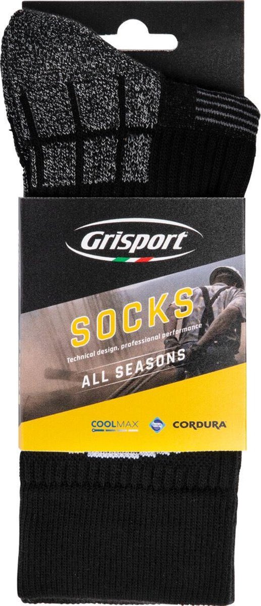 Grisport All Season Sokken 25108 - Zwart/Grijs - 47-50 | bol