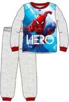 Spiderman pyjama - grijs - Maat 104 / 4 jaar