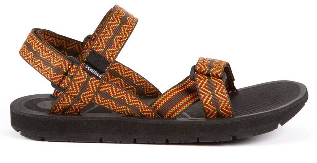 Source Sandalen Stream Heren Eva/polyester Geel