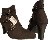 Andiamo Meghan Musta schoenen met Gespen - Ritssluiting - zwart - Maat 40