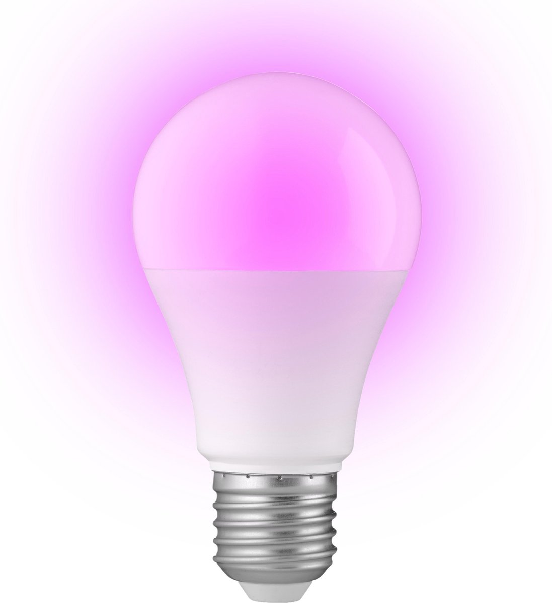 Alecto SMARTBULB10 - Smart Wifi LED Kleurenlamp - E27 9W