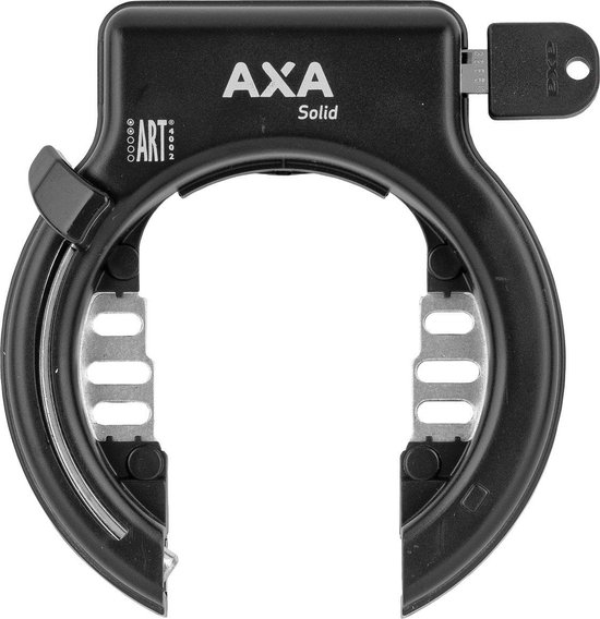 Axa Solid Ringslot Zwart + Flex Mount Bevestiging Zwart van AXA — afbeelding 2