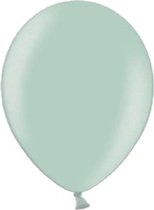 Ballonnen - Licht groen - Metallic - 30cm - 100st.