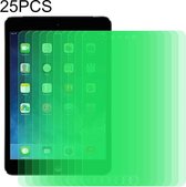 Voor iPad Mini 3 & 2 25 STKS 9H 2.5D Oogbescherming Groen Licht Explosieveilige Gehard Glasfilm