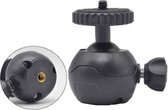 BH-907 Mini Desktop Aluminium Statief Mini Ball Head 360 Graden Pan 90 Graden Tilt Statief