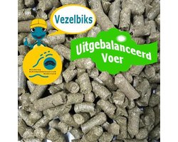 Vezelbiks voor Landschildpadden - Uitgebalanceerd Voer - 750g