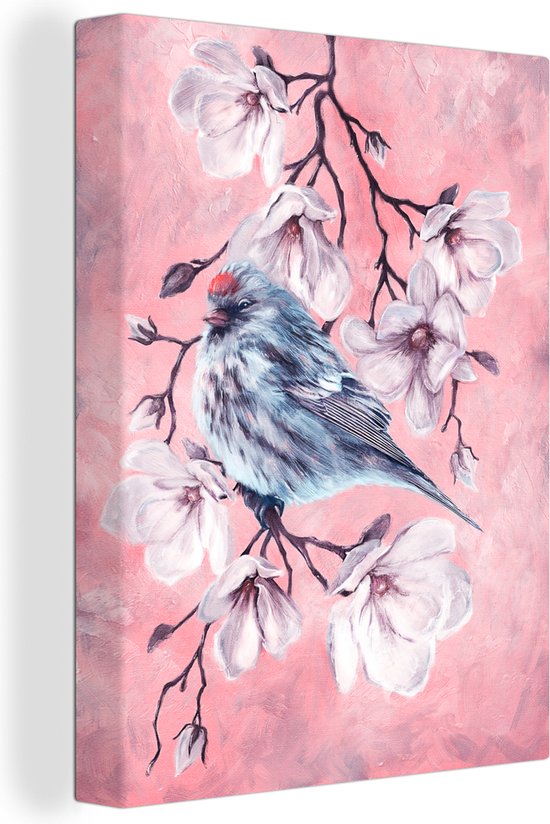Peinture aimante d'un oiseau sur toile 2cm 120x160 cm - Tirage photo sur  toile... | bol