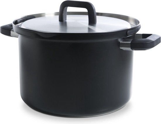 BK Flow Cool Black RVS Soeppan - Ø 26 cm - Inductie - Zwart | bol.com