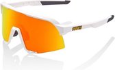 100% S3® Soft Tact White HiPER® Red Multilayer Mirror Lens + Clear Lens Included - WHITE -