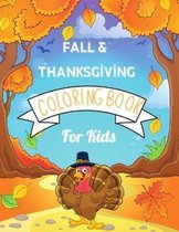 Fall & Thanksgiving Coloring Book For Kids