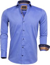 Overhemd Lange Mouw 75592 Dark Blue