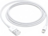 Laadkabel geschikt voor iPhone - WIT - 2m -STERKE + LANGERE Oplader lightning kabel van 2 Meter - Geschikt voor Apple iPhone 11/11 PRO/ XS/ XR/ X/ iPhone 8/ 8 Plus/ iPhone SE/