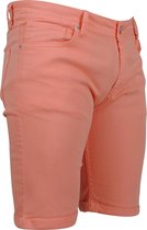 Ferlucci - Heren Short - Denim - Stretch - Model Rimini - Oranje