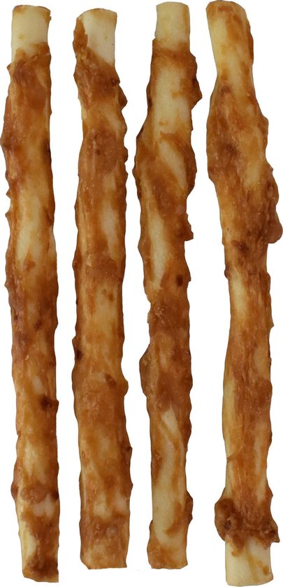 Aware Pet Products - Twist stick met kip 12,5cm - Hondensnacks kip - Voordeelbundel 50 stuks - Penstaafjes hond - Hondensnacks gedroogd - Hondensnack