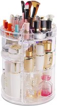 Beauty Make-Up Organizer - 360° Roterend - Verstelbare multifunctionele cosmetische organizer-  Parfum - Sieraden organizer  - Transparant - (Beschadigde verpakking, apparaat is nieuw)