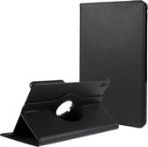 360 Rotating Book Case - Geschikt voor Lenovo Tab P11 / P11 Plus Hoesje - Zwart