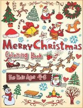 Christmas Coloring Book For Kids Ages 4-8